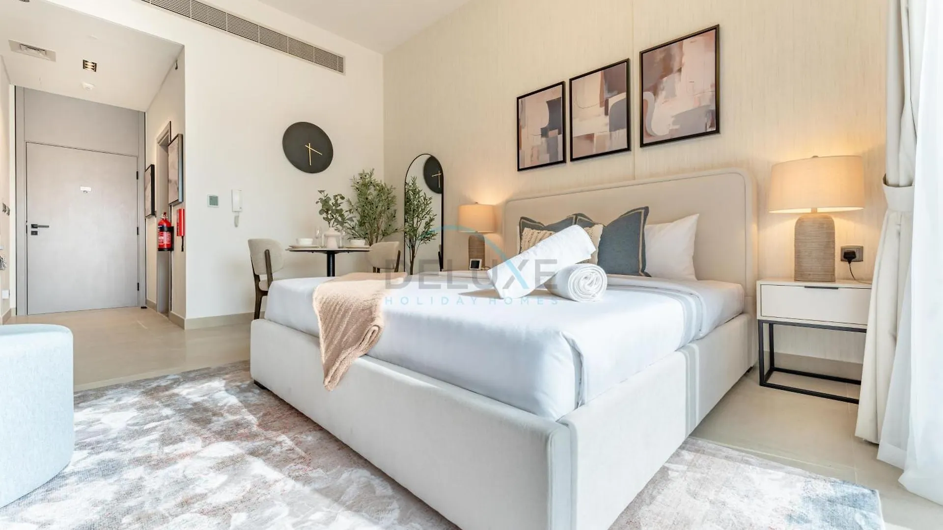 Community Views Studio Near Nad Al Sheba Gardens With Balcony, Mag 980, Mohammad Bin Rashid By Deluxe Holiday Homes Dubai